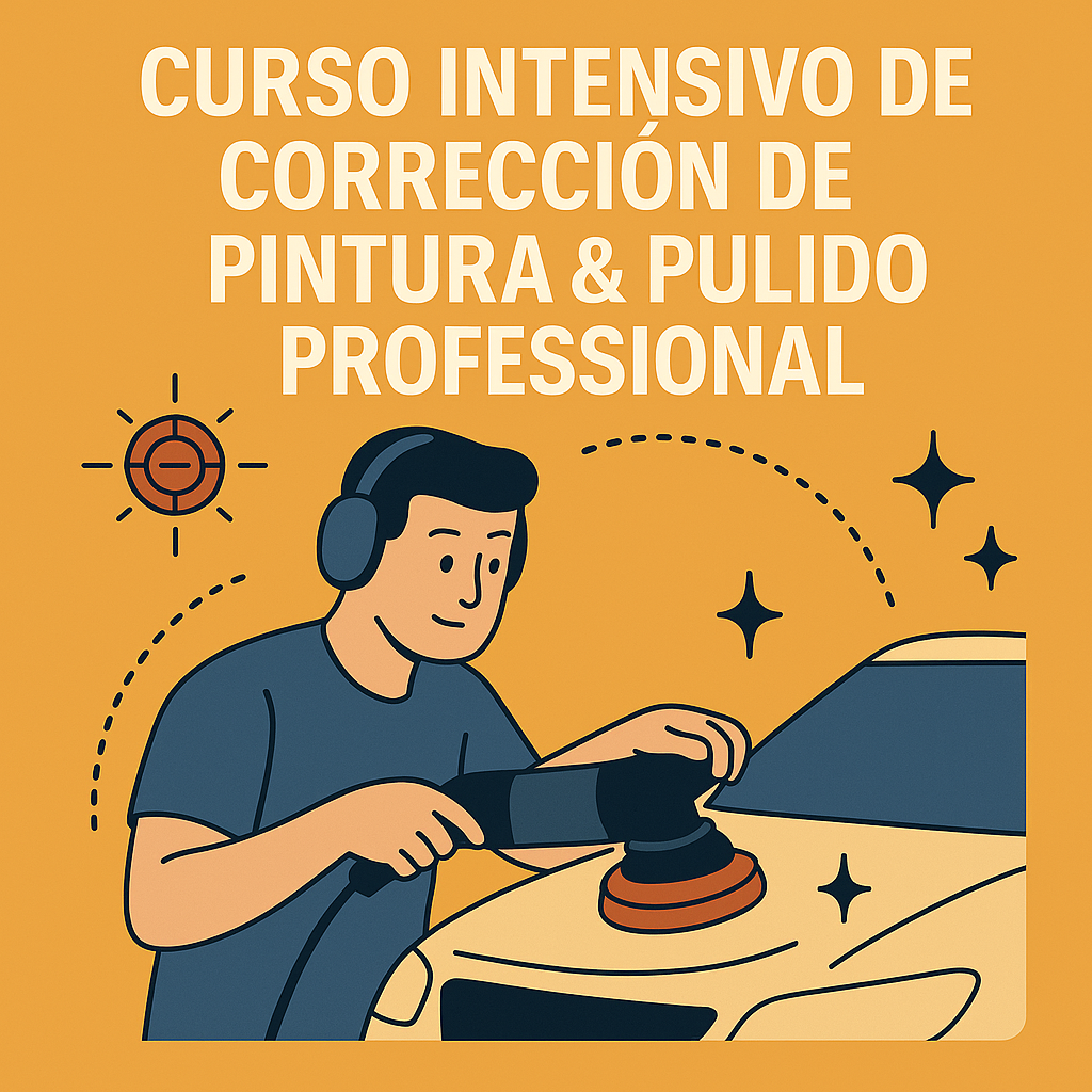 “Curso Intensivo de Corrección de Pintura & Pulido Profesional”