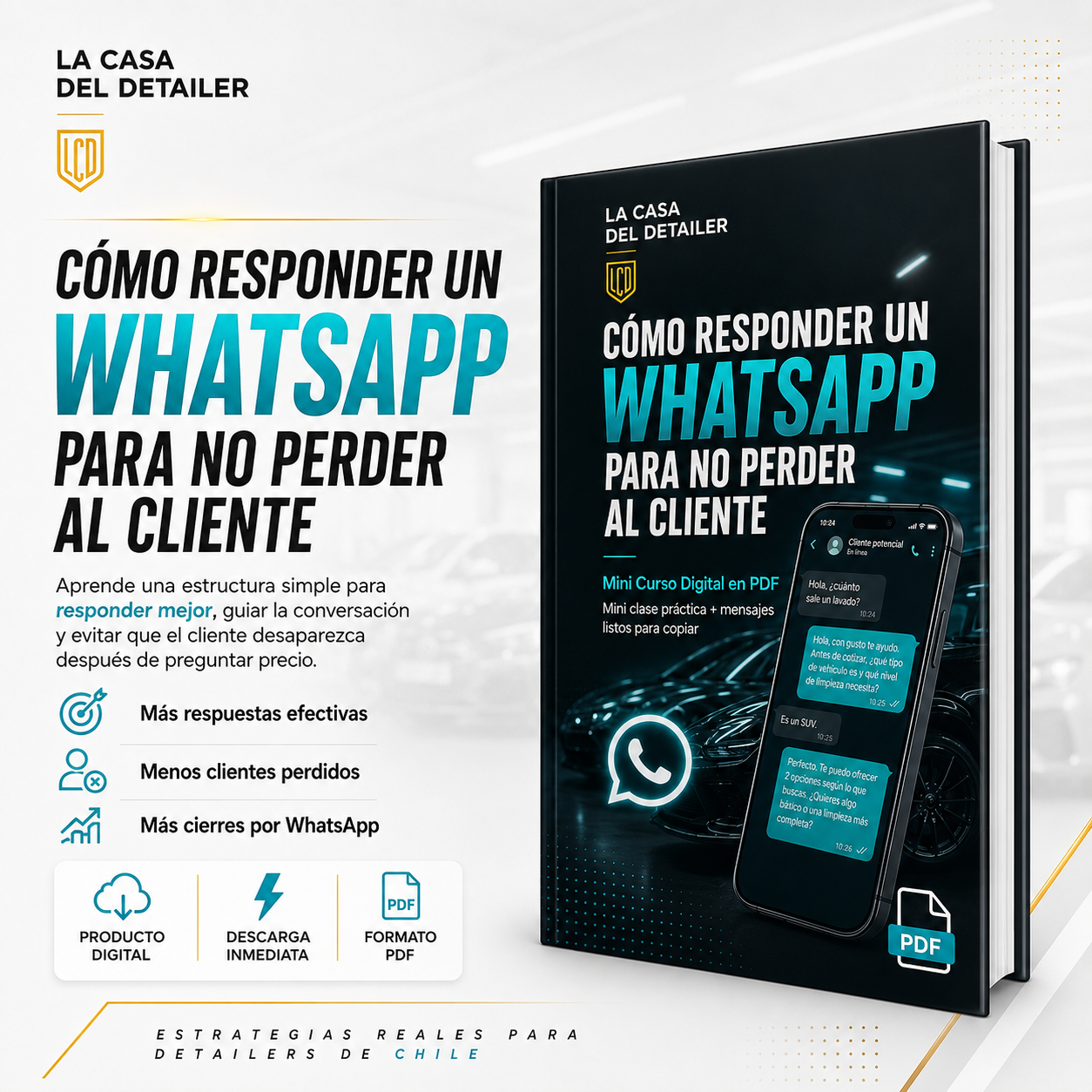 Como responder un Whatsapp para Detailers