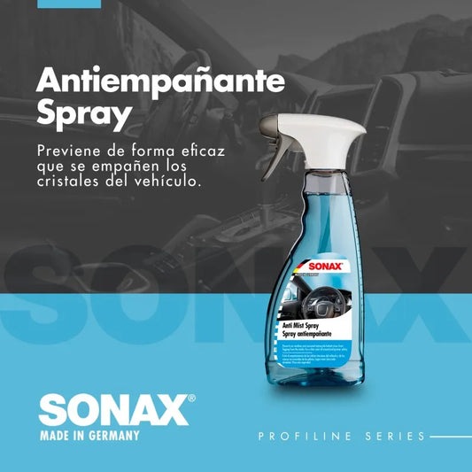 SPRAY ANTIEMPAÑANTE DE VIDRIOS Y CRISTALES SONAX