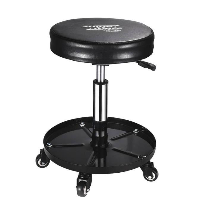 ShineMate Asiento Ajustable con Ruedas | Banco Móvil para Detailing
