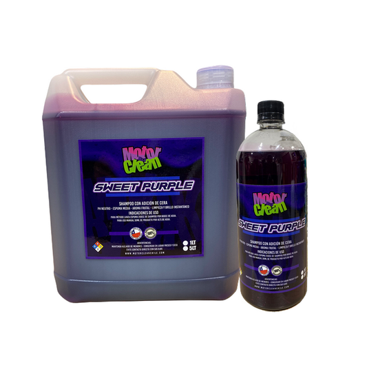 MC SWEET PURPLE SHAMPOO CON CERA MOTORCLEAN