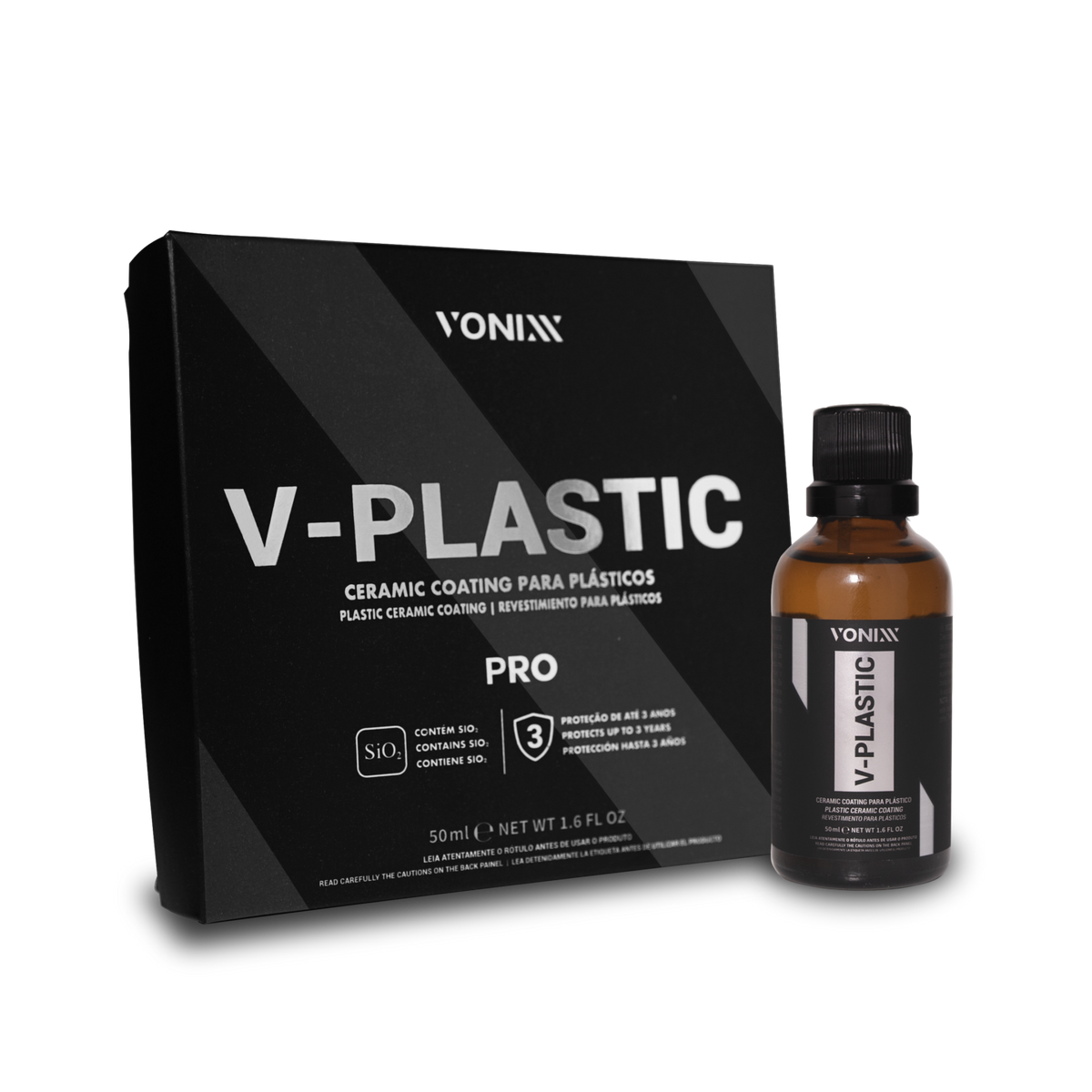 Vonixx V-Plastic Pro – Coating Cerámico para Plásticos 50 ml