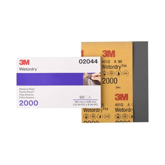 3M LIJA 2000 WETORDRY 6"