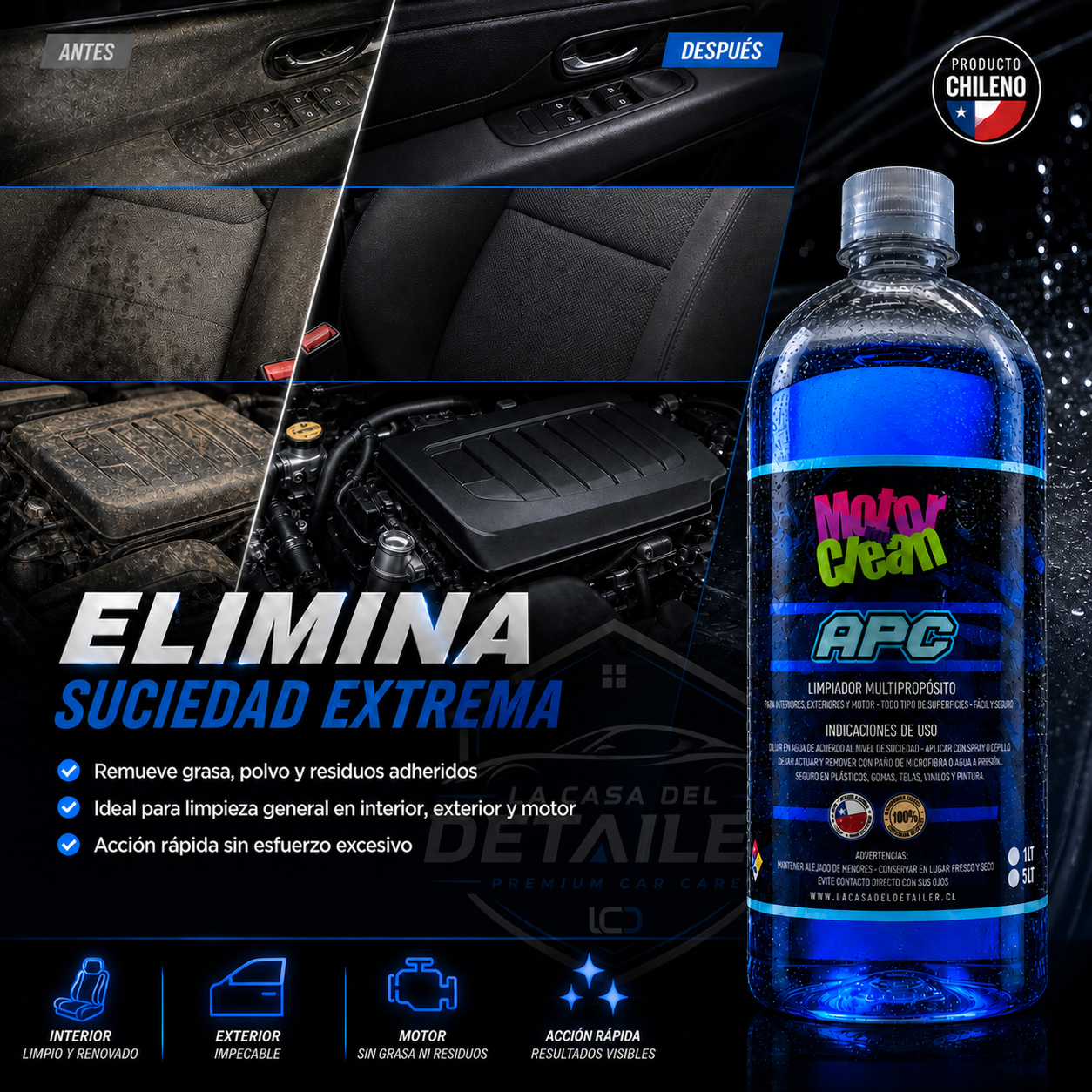 MC APC LIMPIADOR MULTIPROPOSITO MOTORCLEAN