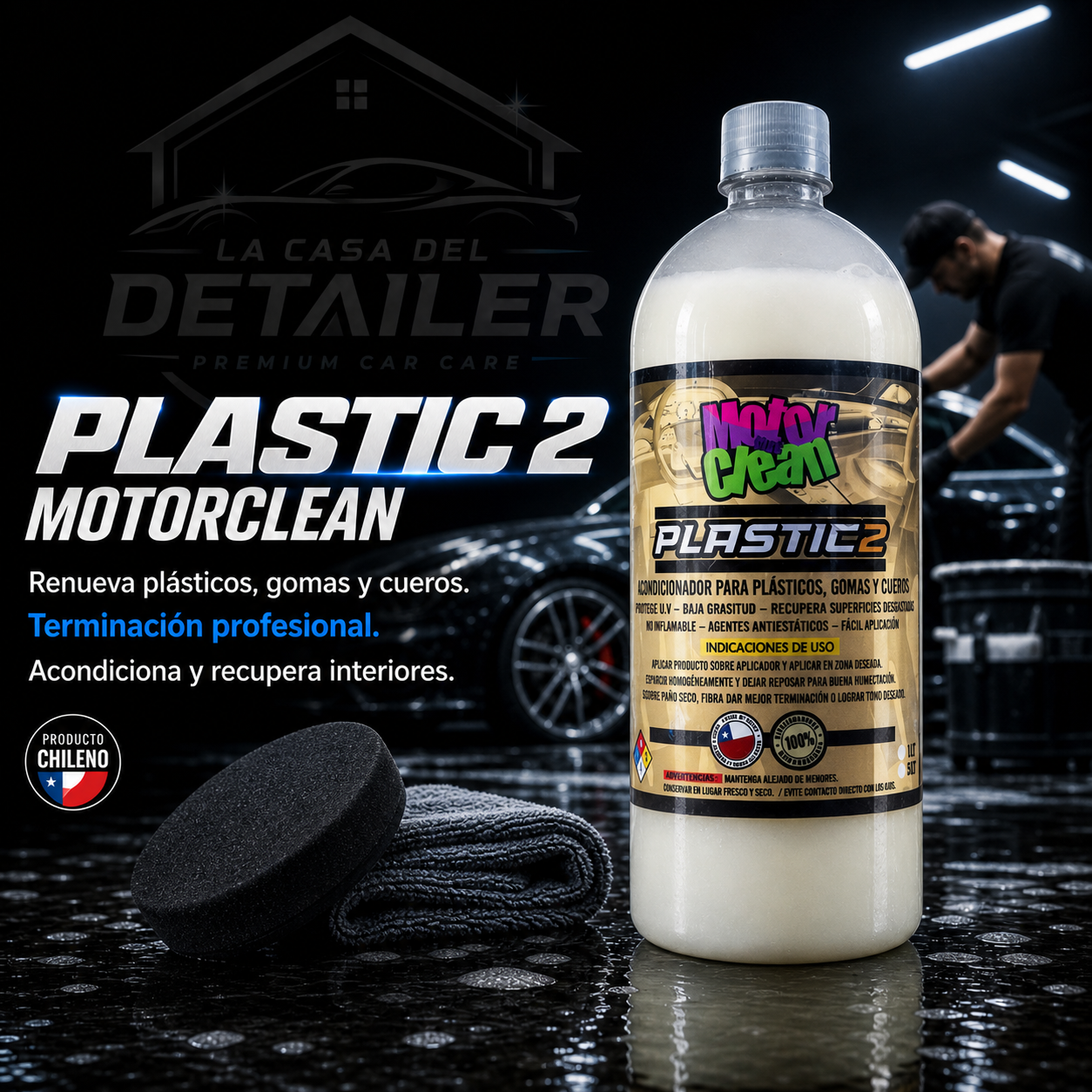 MC PLASTIC 2 ACONDICIONADOR DE PLASTICOS MOTORCLEAN