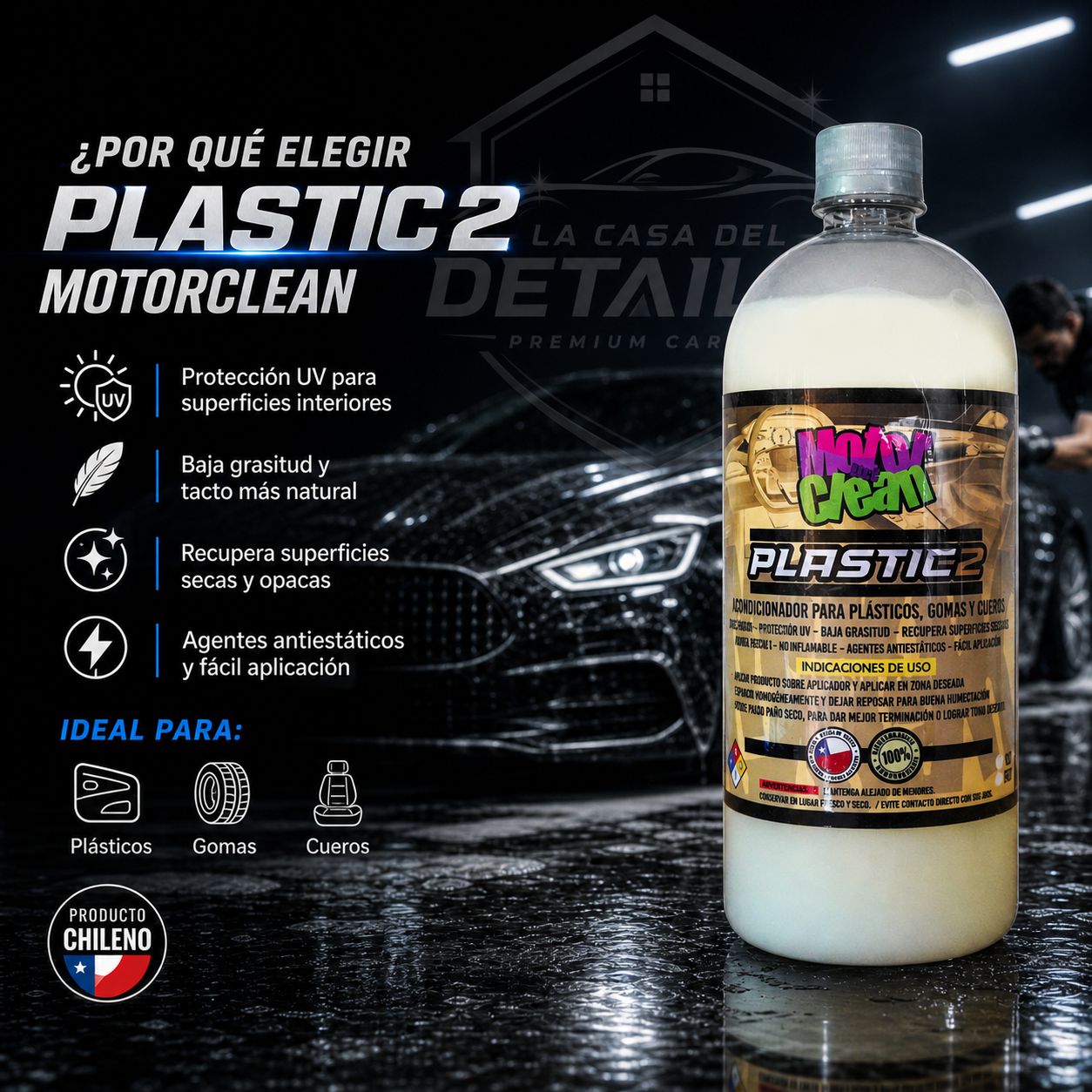 MC PLASTIC 2 ACONDICIONADOR DE PLASTICOS MOTORCLEAN