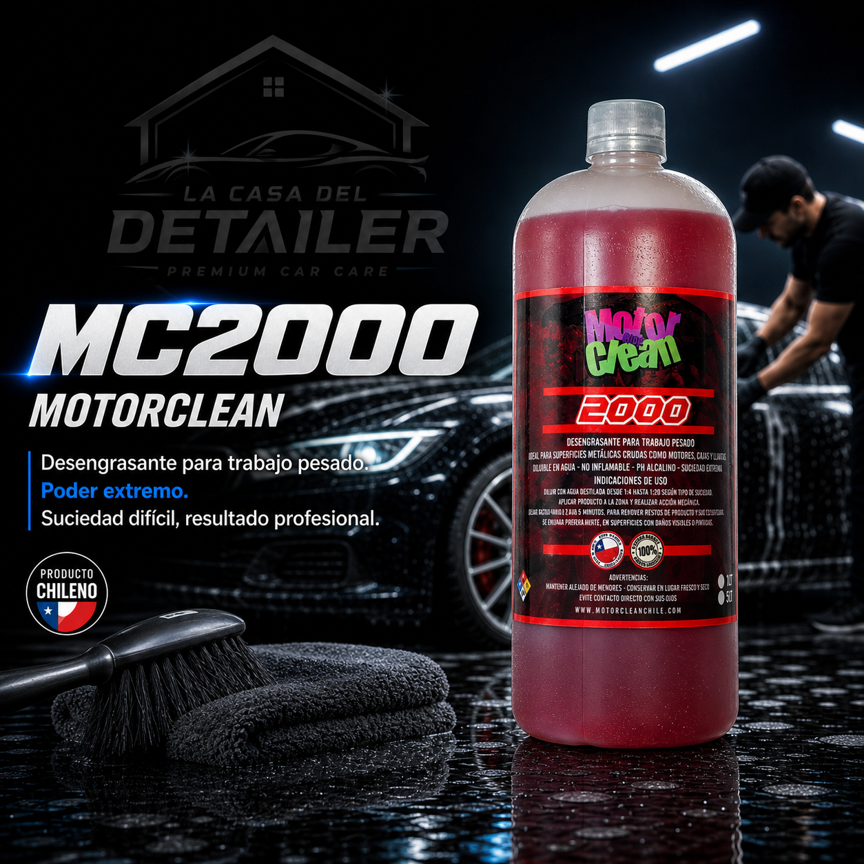 MC2000 DESENGRASANTE MOTORCLEAN