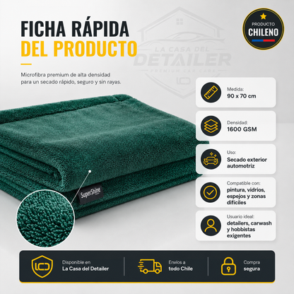 TOALLA SECADO XL SUPERSHINE