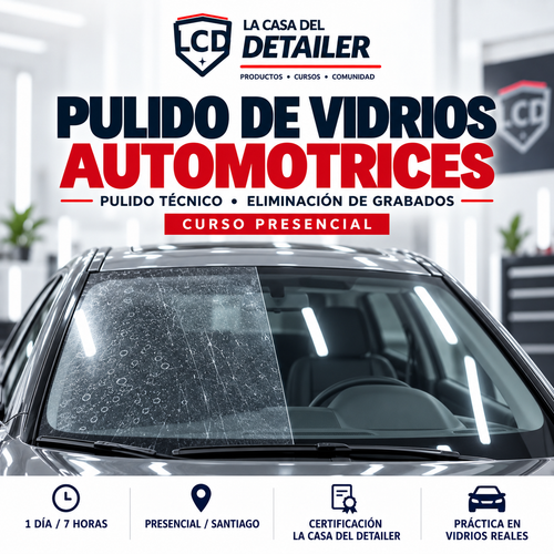 Curso Pulido de Vidrios Automotrices