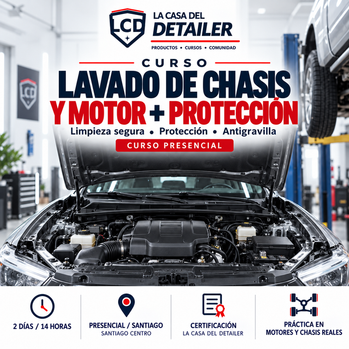 Curso Lavado de Chasis y Motor + Protección