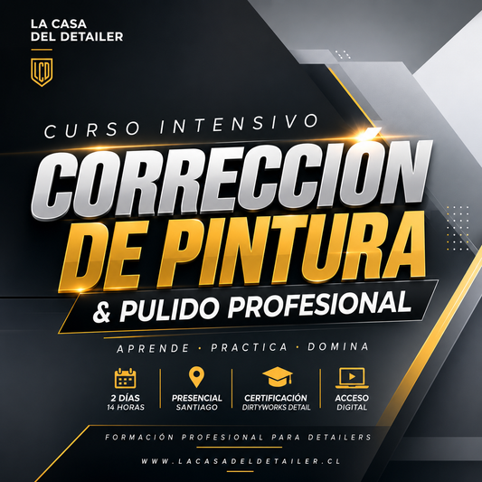 “Curso Intensivo de Corrección de Pintura & Pulido Profesional”