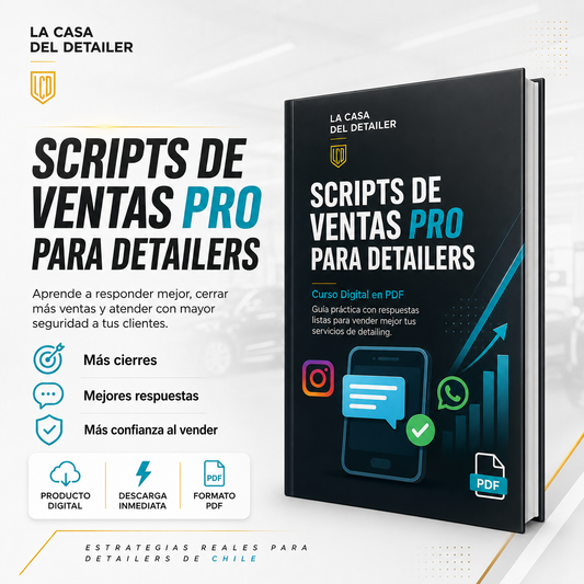 Scripts de Ventas PRO para Detailers