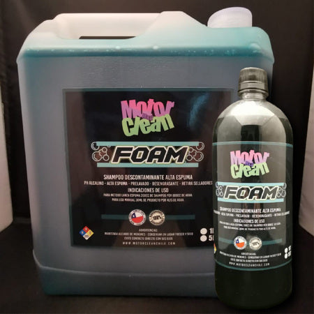 MC FOAM SHAMPOO PH ALCALINO MOTORCLEAN
