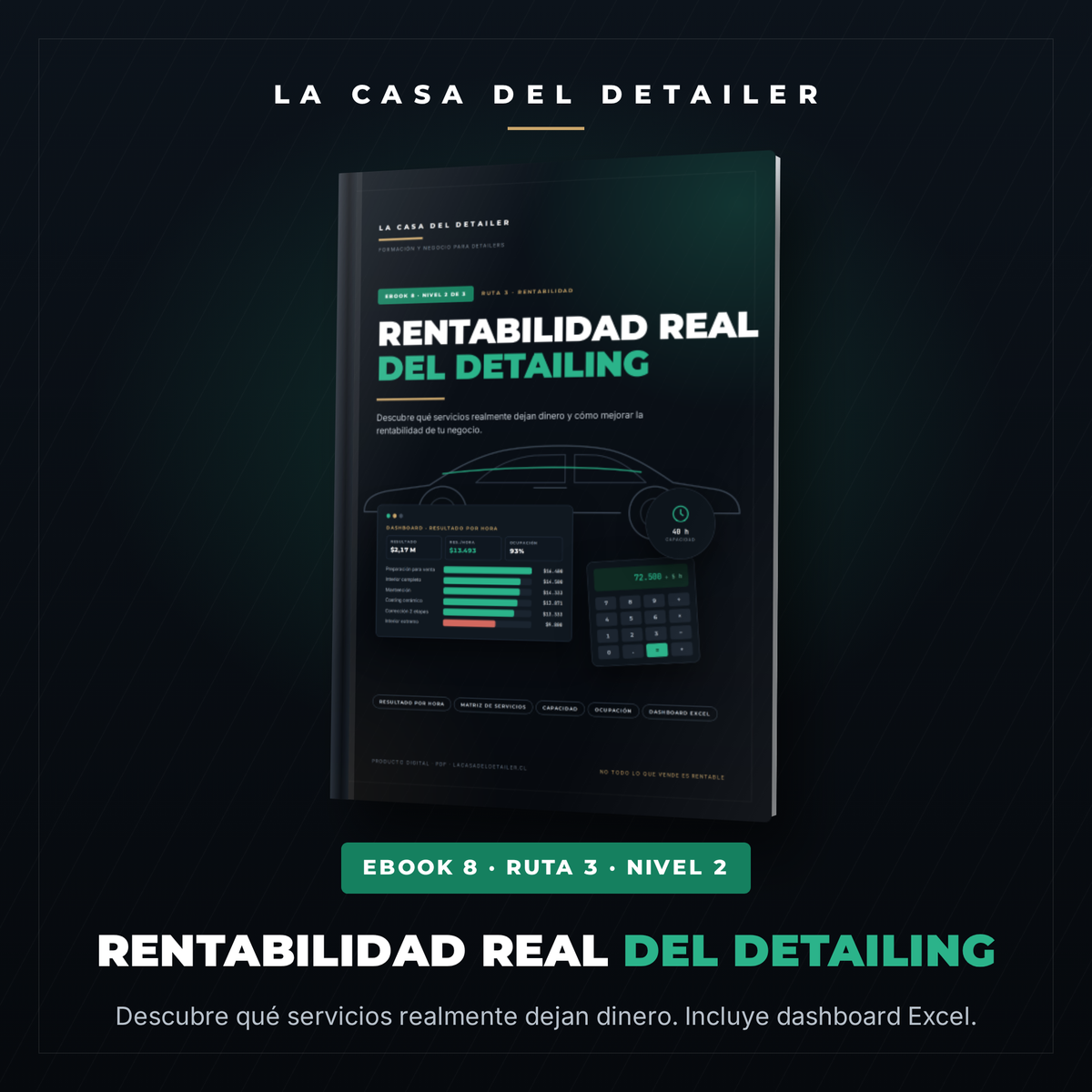 Portada del e-book Rentabilidad Real del Detailing
