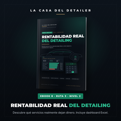 Portada del e-book Rentabilidad Real del Detailing