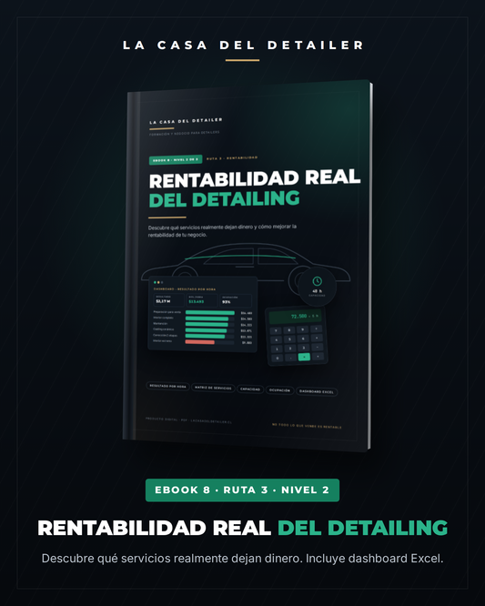 E-book Rentabilidad Real del Detailing, formato vertical