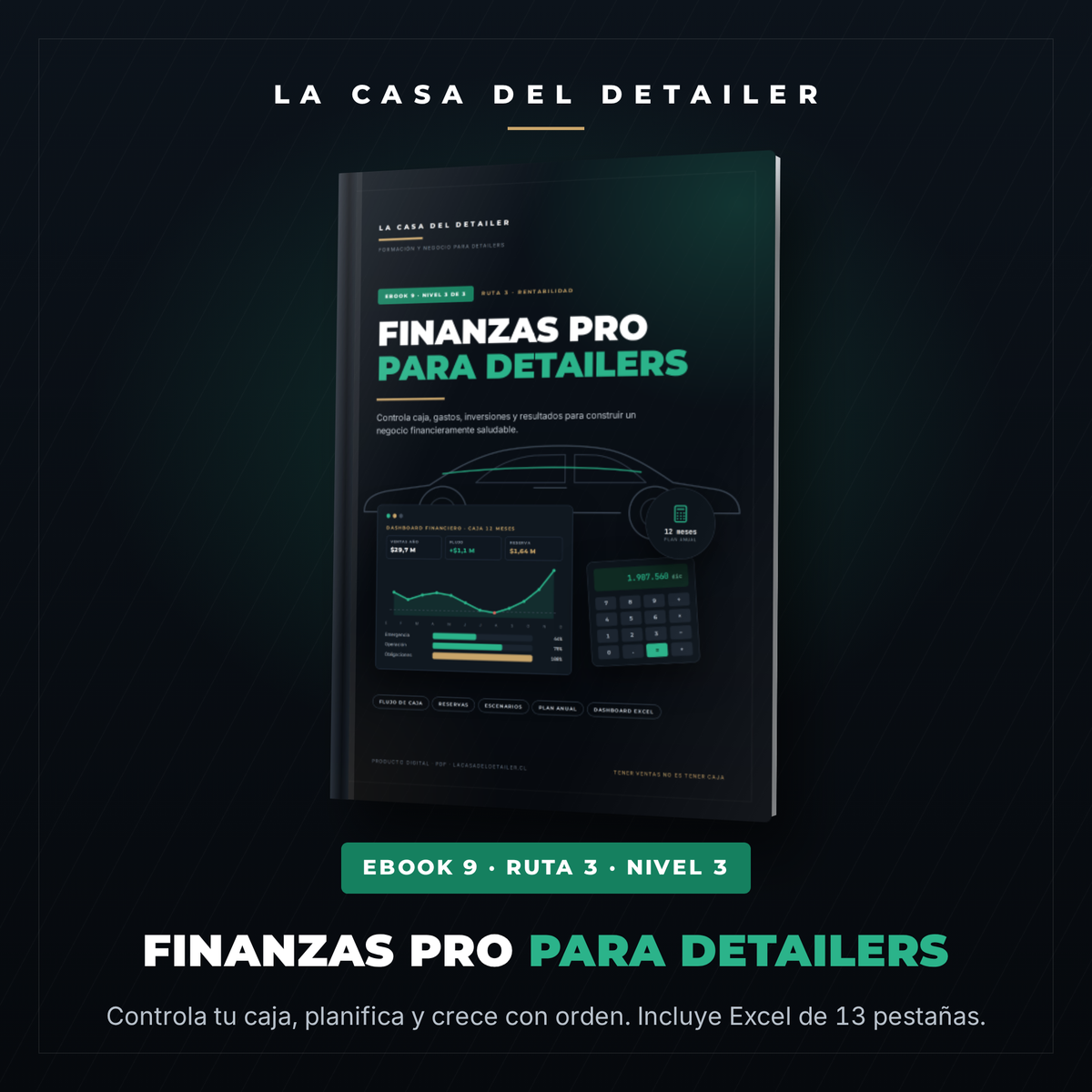 Portada del e-book Finanzas PRO para Detailers