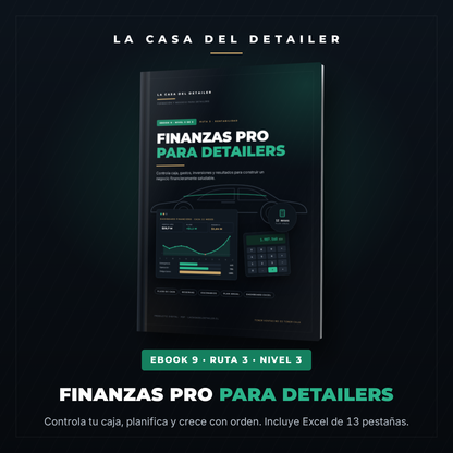 Portada del e-book Finanzas PRO para Detailers