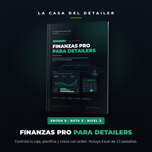 Portada del e-book Finanzas PRO para Detailers