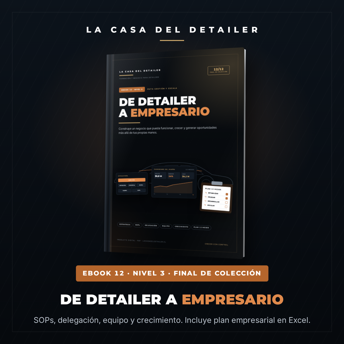 Portada del e-book De Detailer a Empresario