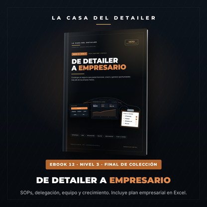 Portada del e-book De Detailer a Empresario