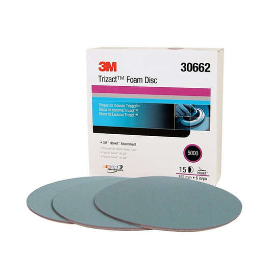 3M LIJA GRANO 5000 TRIZACT 6"
