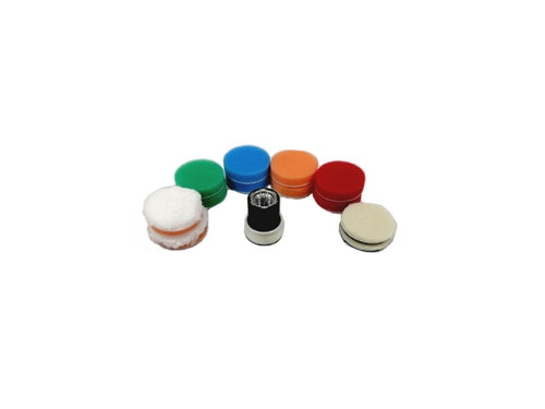 ShineMate Kit 1.2″ M14 – 13 Piezas para Pulidora Rotativa