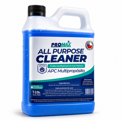 APC All Purpose Cleaner PROMAX PRO 1 litro, limpiador multiuso concentrado
