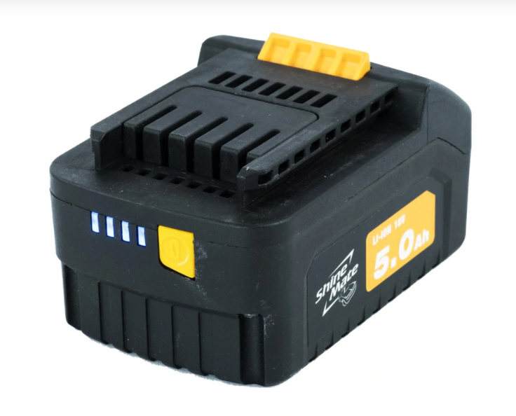 ShineMate Batería 18 V 5.0 Ah B1850A