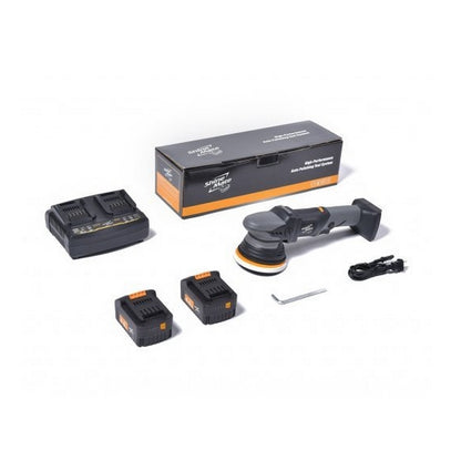 ShineMate EB351-6/21 – Pulidora Orbital Inalámbrica 21 mm (6″) – vista 2