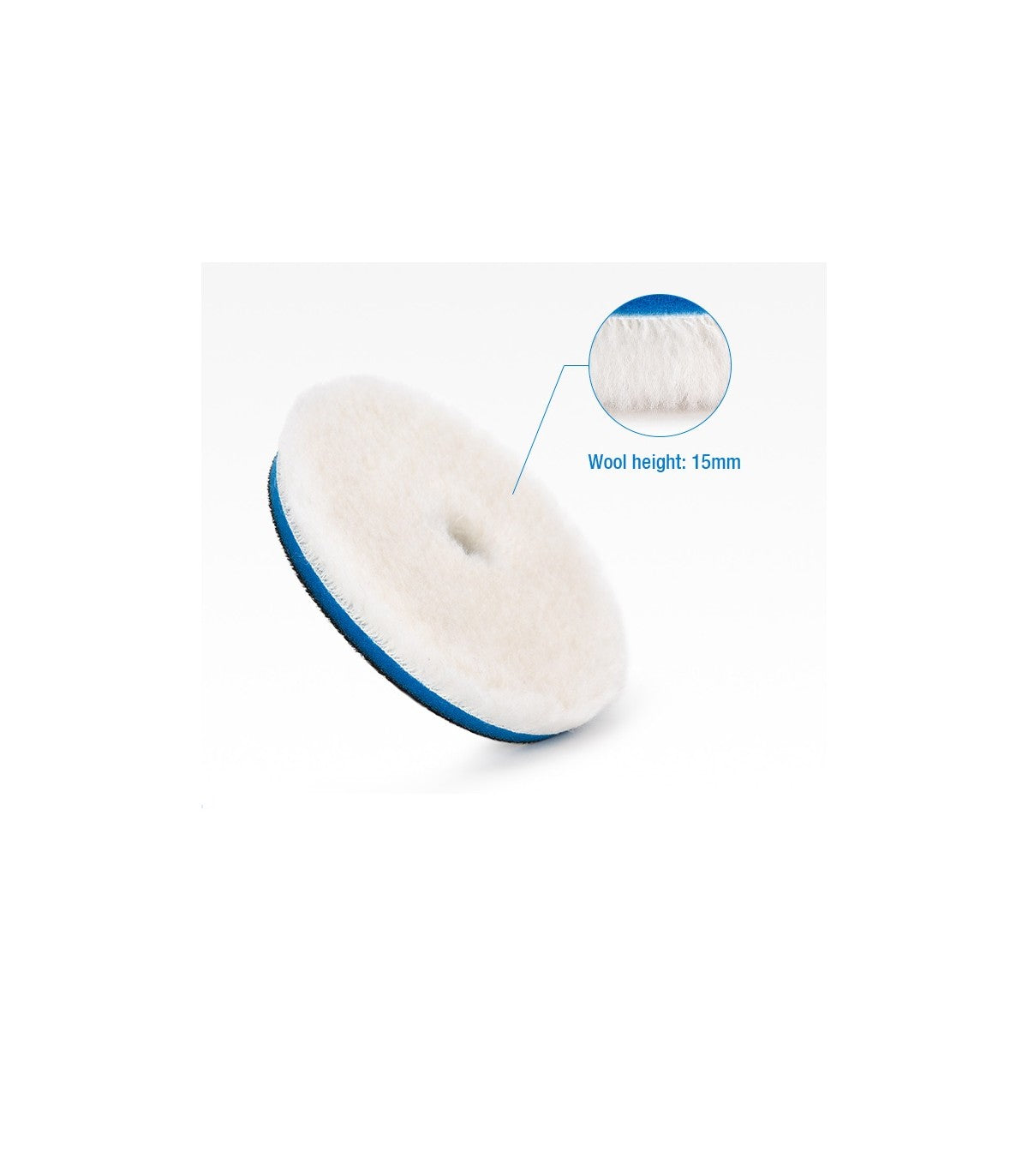 ShineMate Pad de Lana Cushion Blue T130 – vista 2