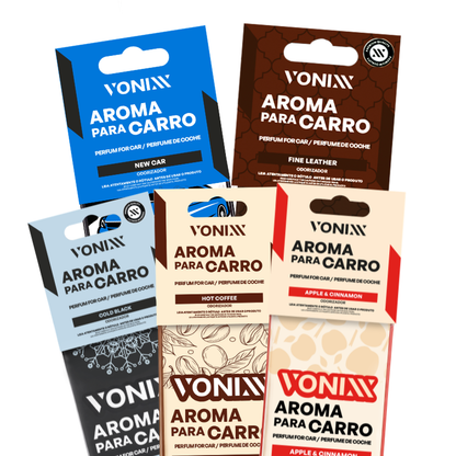 Vonixx – Aromatizante para Auto (5 fragancias)